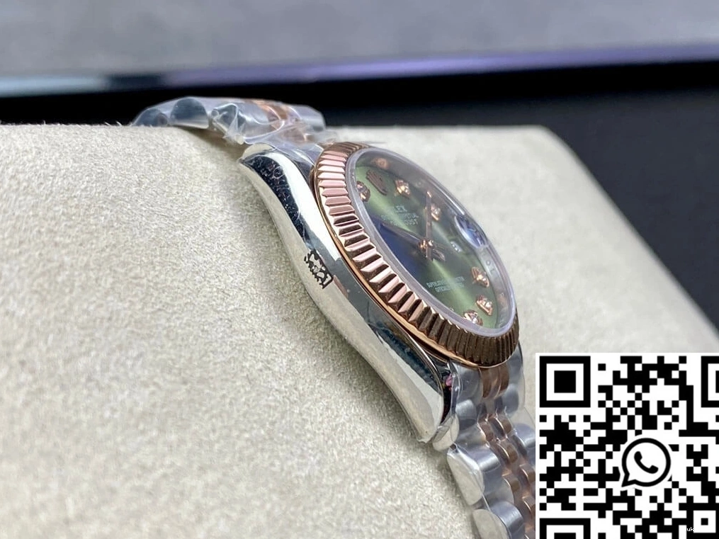 31MM Factory EW Dial Rolex Green Datejust 0909